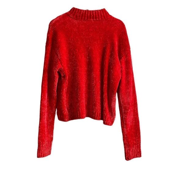 Sanctuary fuzzy mock neck sweater - Picture 2 of 7